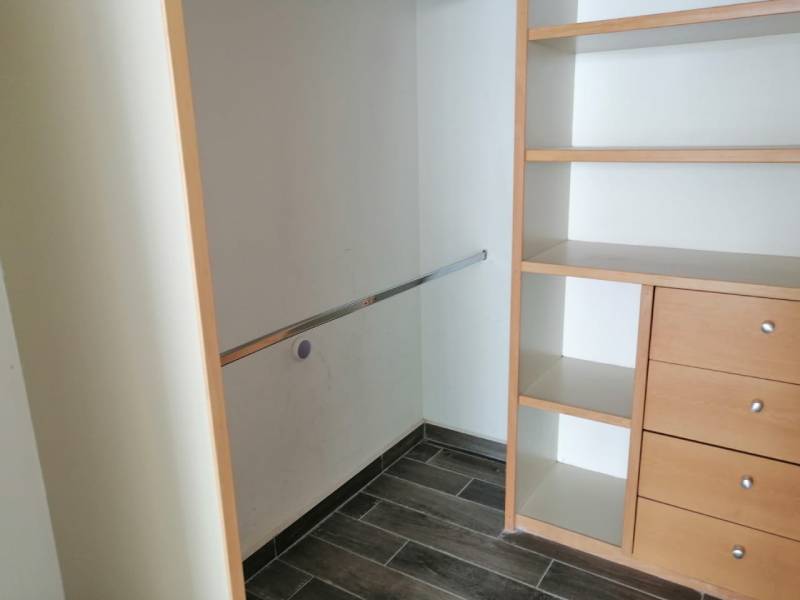 closet de habitacion en Depto Impulso