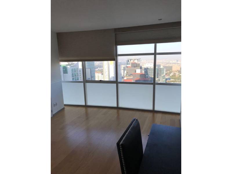 Buena vista desde comedor en depto Torre Amsterdam