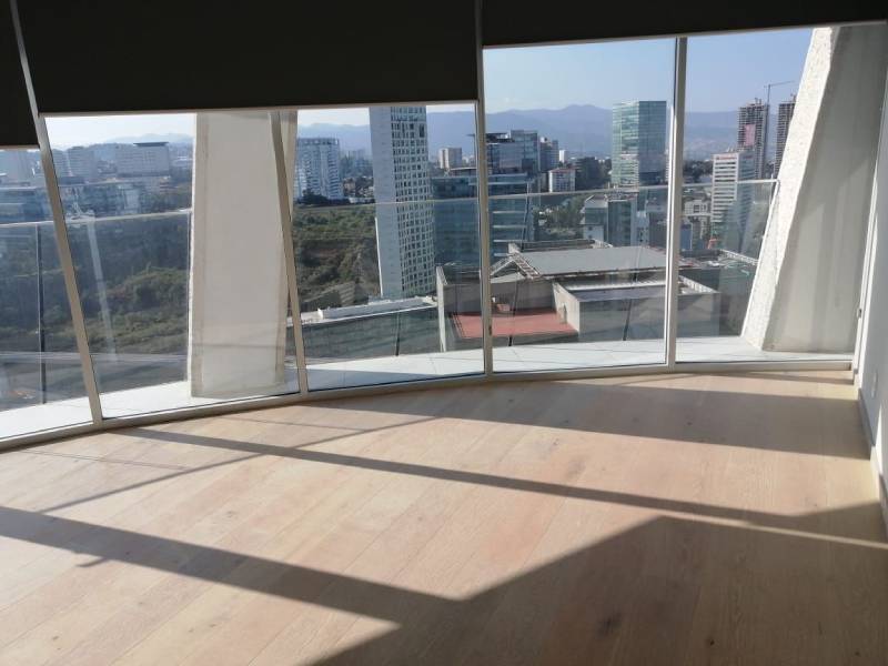 Amplia estancia Torre 300 renta venta Santa Fe