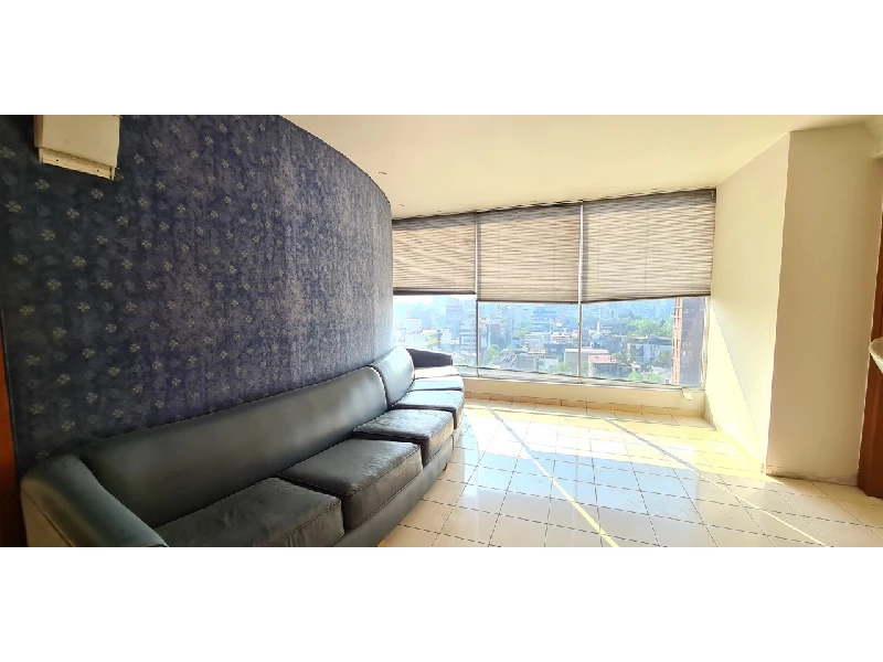 Lobby oficina en renta Condesa
