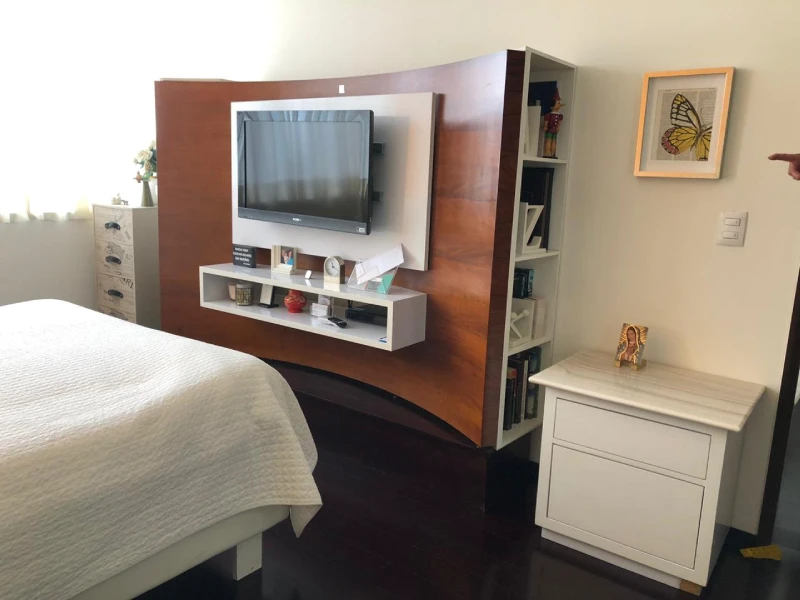 Habitación principal depa en torre Barcelona