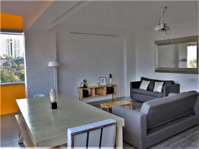 Estancia amplia Latelier Santa Fe