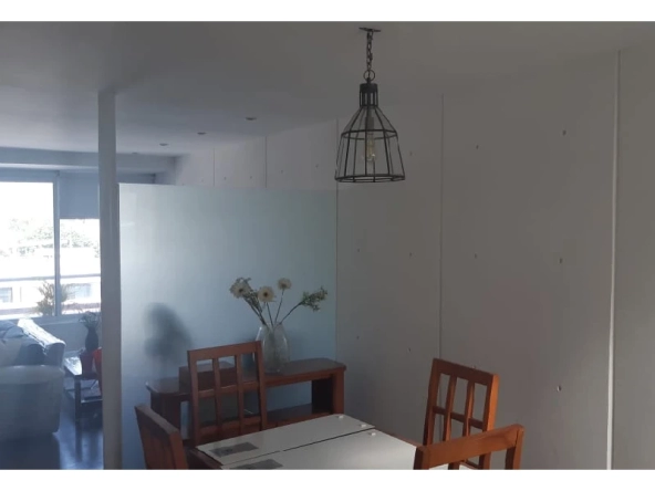 estancia copartida sala/comedor en Depta amueblado Polanco