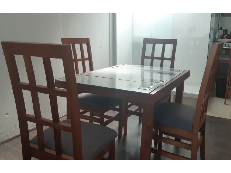 lindo comedor Depto amueblado Polanco