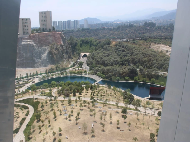 Vista al Parque La Mexicana Paradox Santa Fe