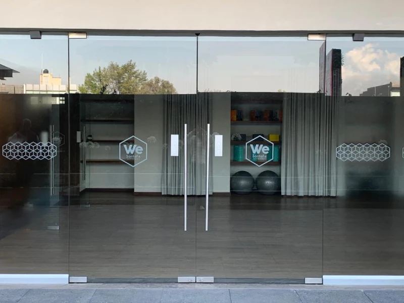 Amenidades de gimnasio en Depto We Santa Fe