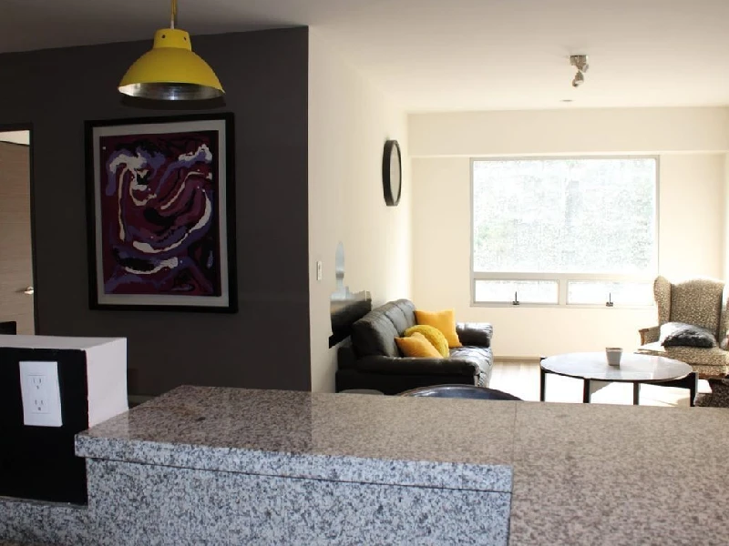 Depa sin ruido en Vía Santa Fe venta renta