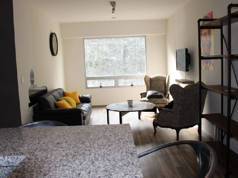 Moderno depa tranquilo en Vía Santa Fe