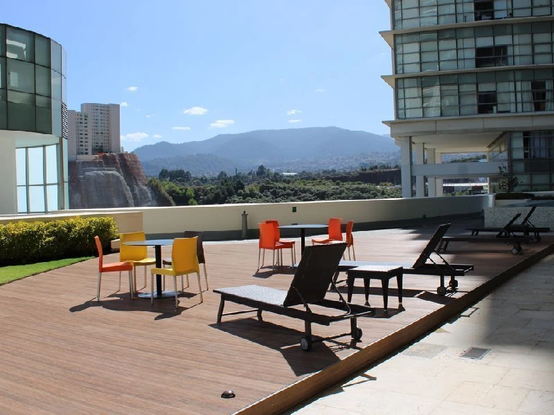 Amenidad área de descanso en City Santa Fe