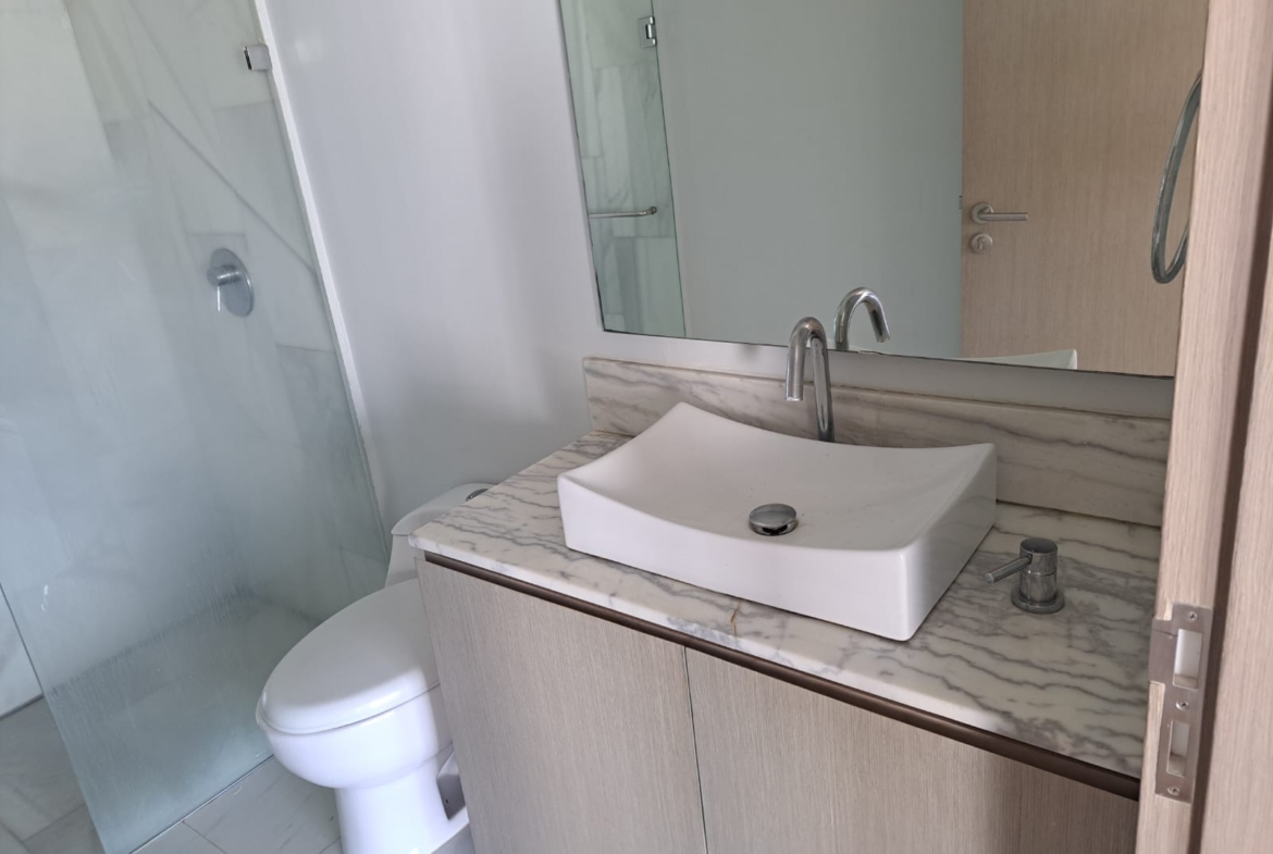 Medio baño de visitas Península Tower