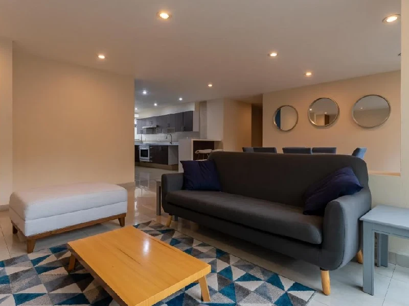 Estancia Amueblada Departamento en Roma Norte