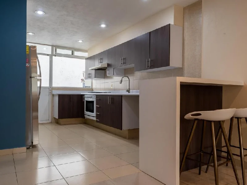 Cocina Integral Departamento en Renta en Roma Norte