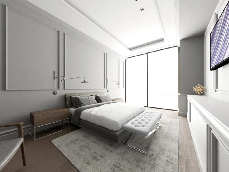 Recámara Depa Girault Santa Fe