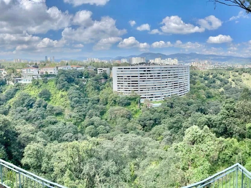 Vista desde Balcon Depa Bosques de las Lomas Santa fe