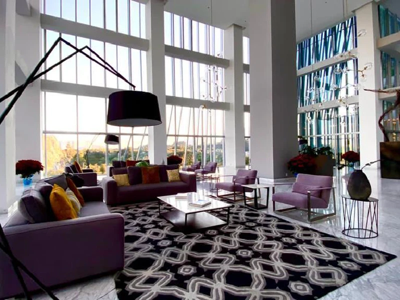 recibidor edificio paradox santa fe